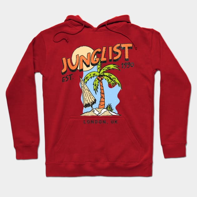 Junglist, Junglist Massive, Junglist Movement Hoodie by Drum And Bass Merch